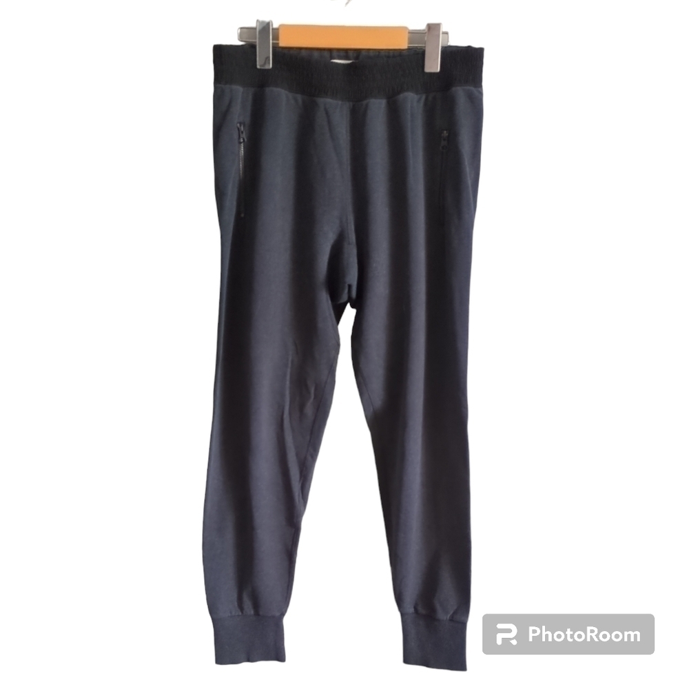 TNA Black Mix Joggers Size Medium